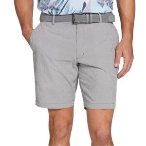 NWT Walter Hagen Men's Clubhouse Seersucker Golf Shorts Size 32
